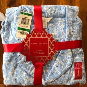 NWT! Charter Club Pajama and Slipper Set